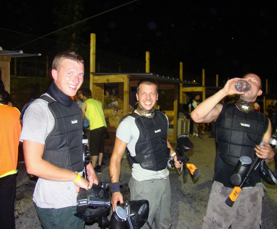 Paintball nocturne