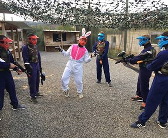 Paintball lapin