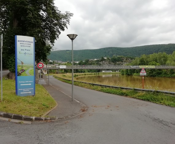 Accès parking